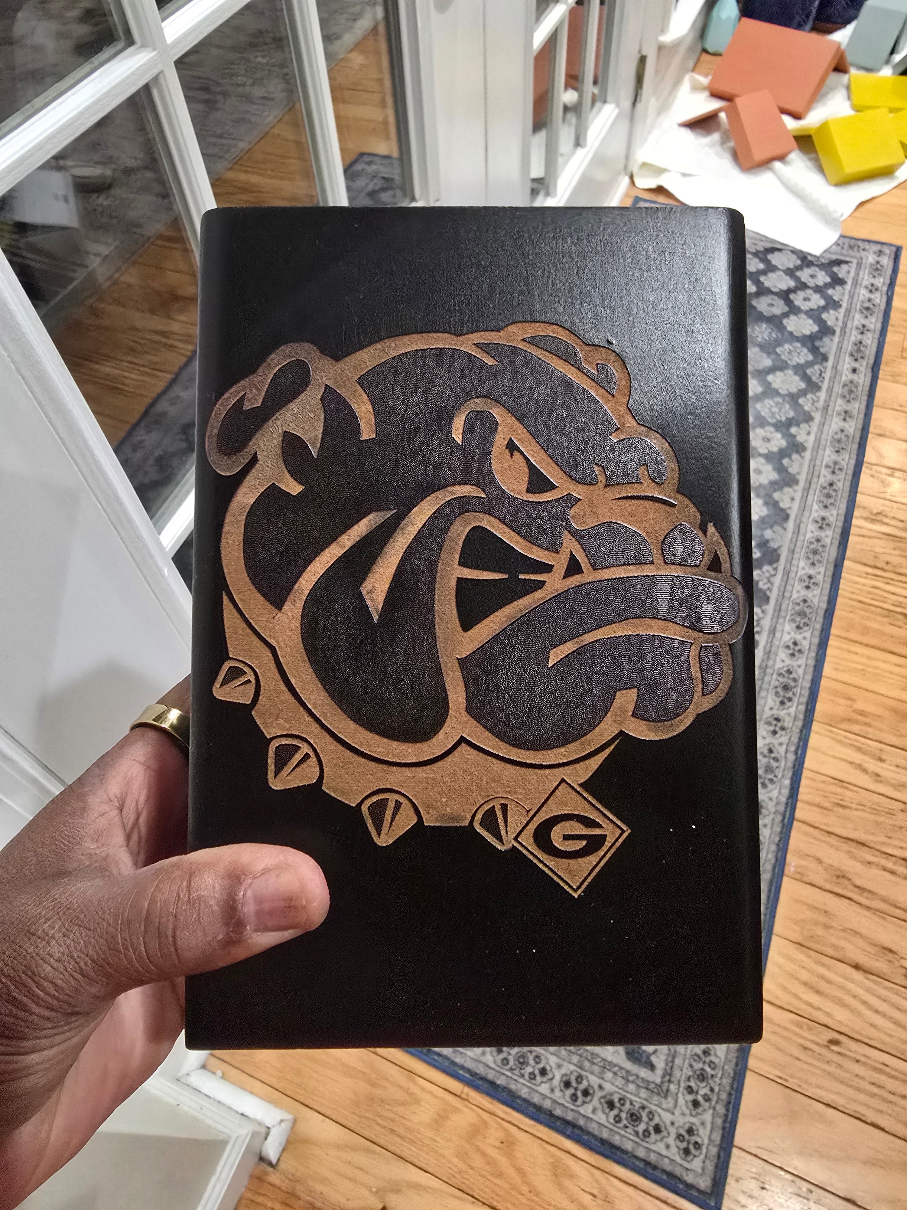 Repurposed Cigar Box Georgia Bulldogs