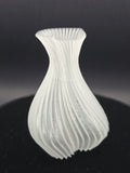 White Pearlescent Vase