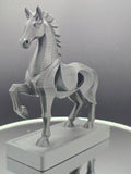 Black Horse with hollow mid section