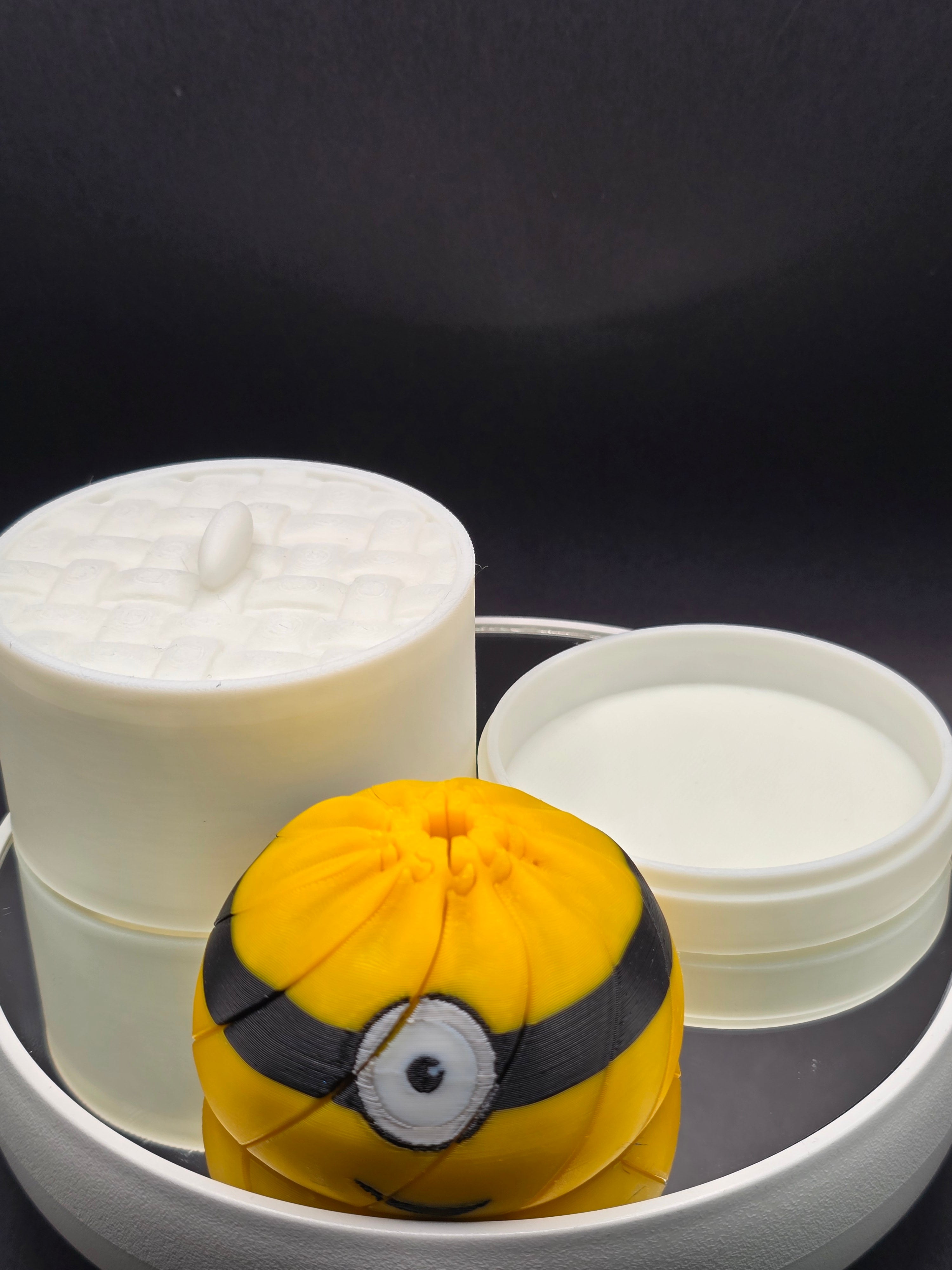Puzzle Dumpling with holder