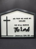 3D Wall Art Joshua 24:15