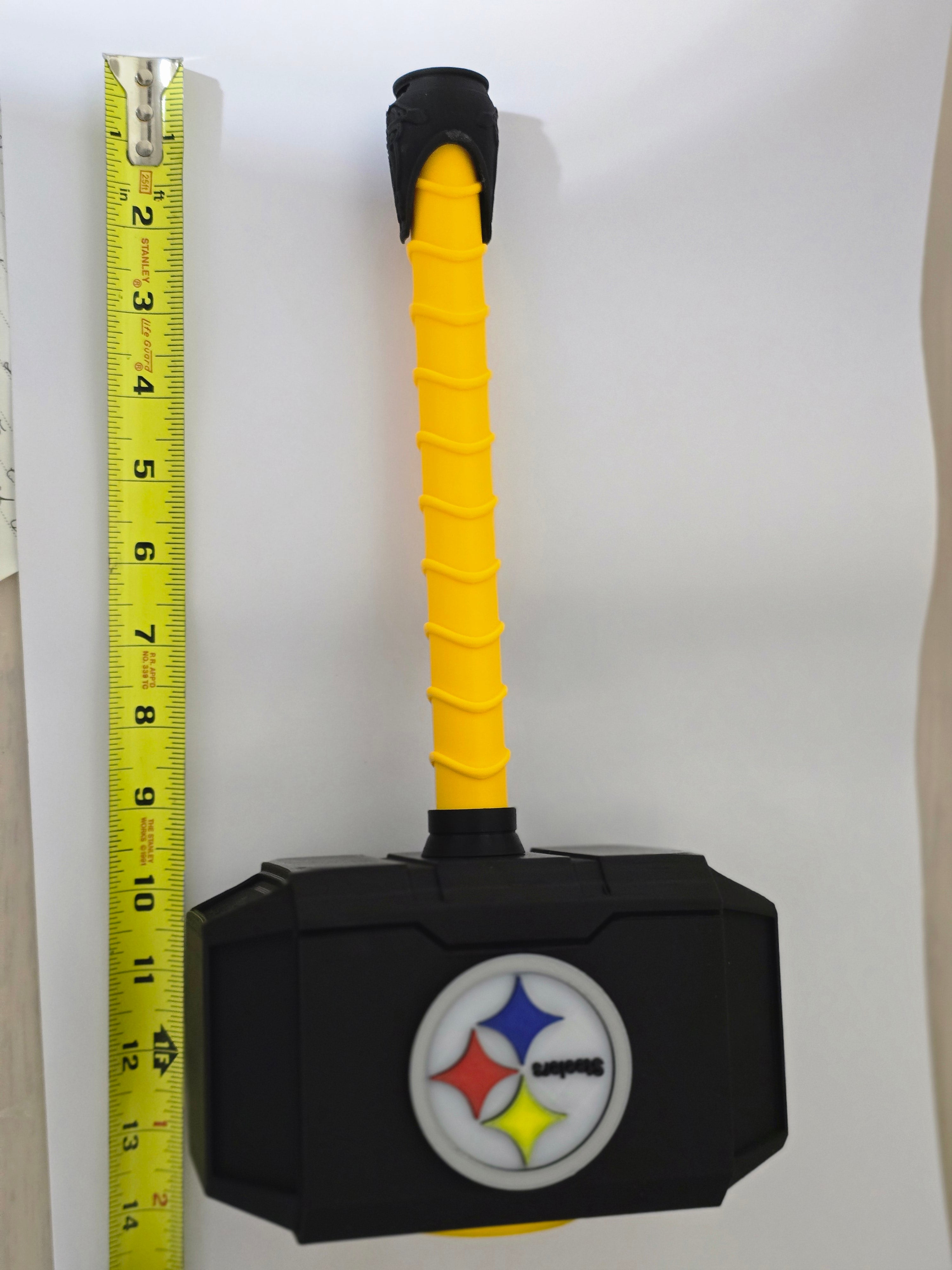 Steelers Thor's Hammer (customizable)
