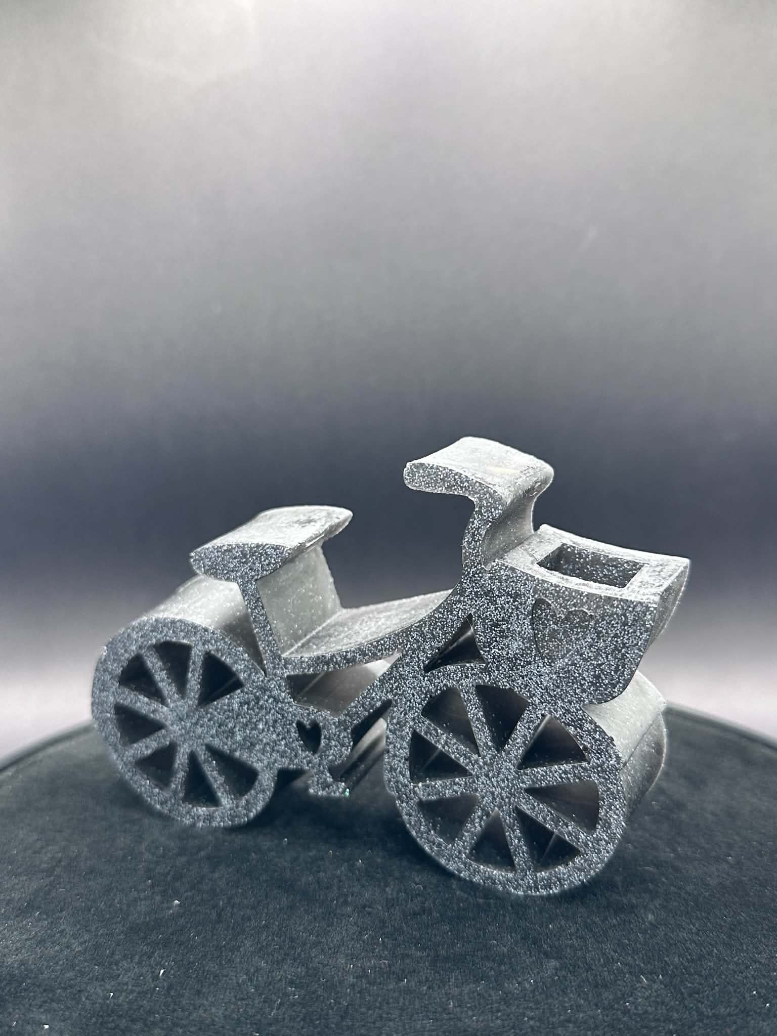 Resin Bicycle with basket