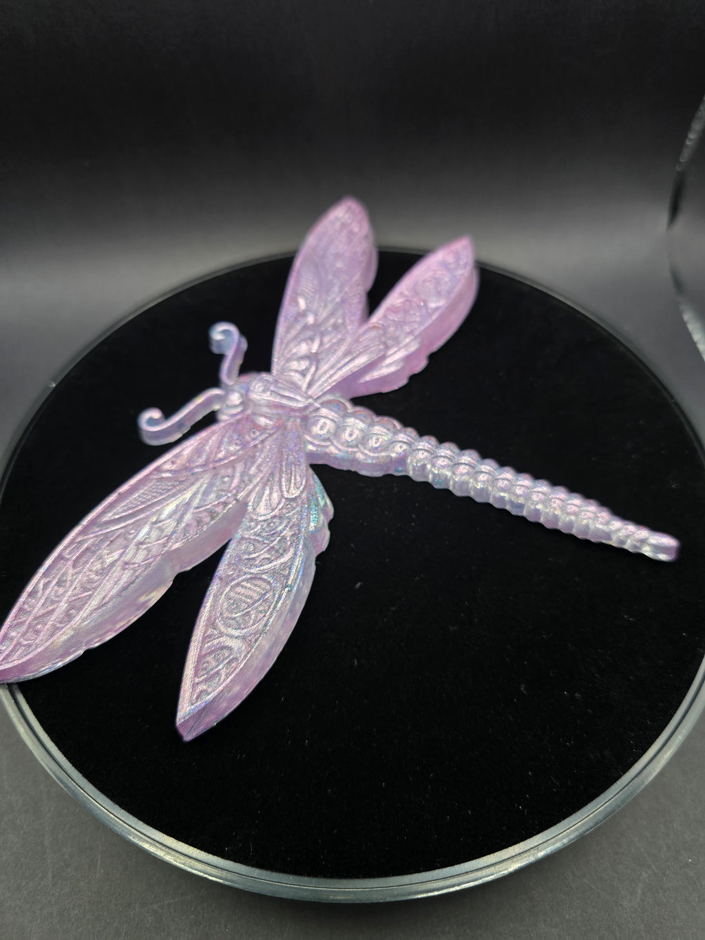 Resin Dragonfly Pearl White