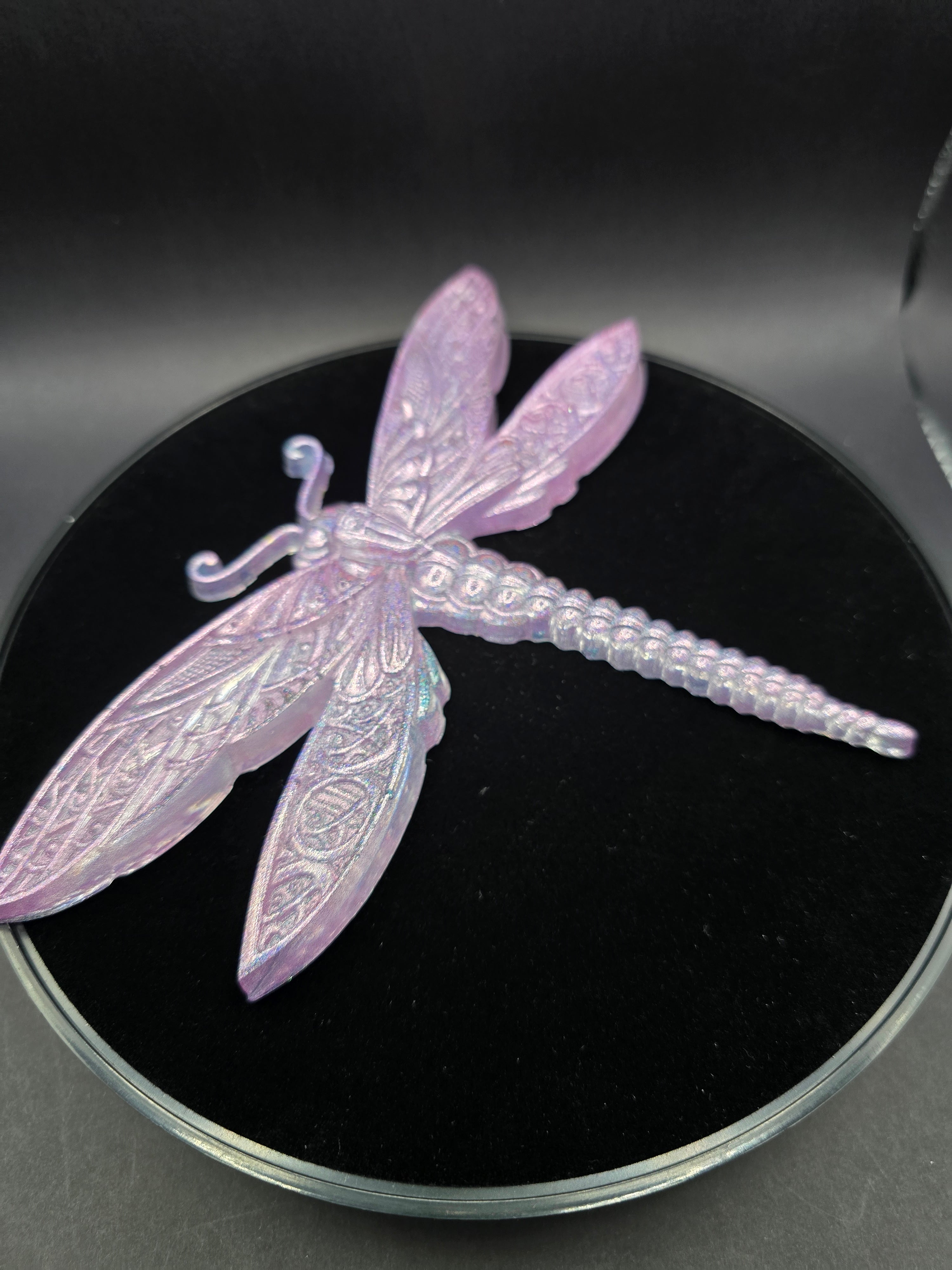 Resin Dragonfly Pearl White