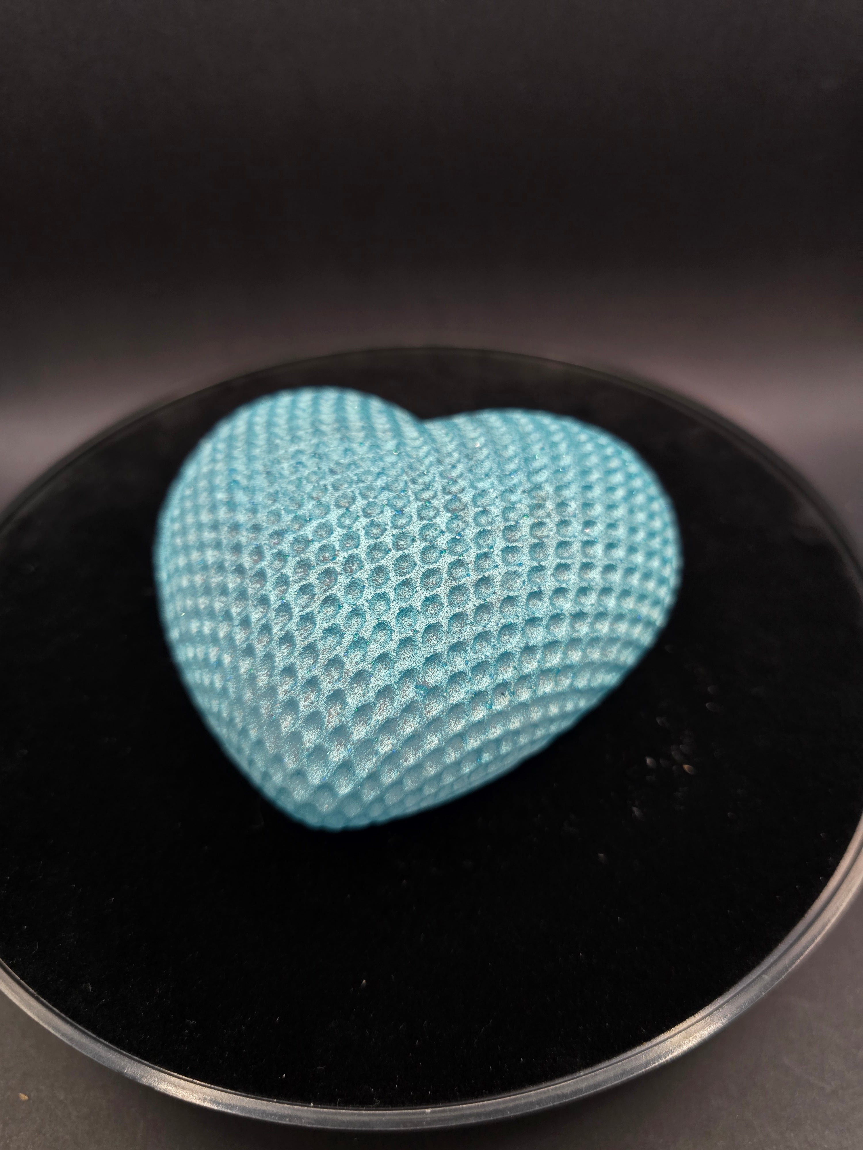 Puffy Resin Heart