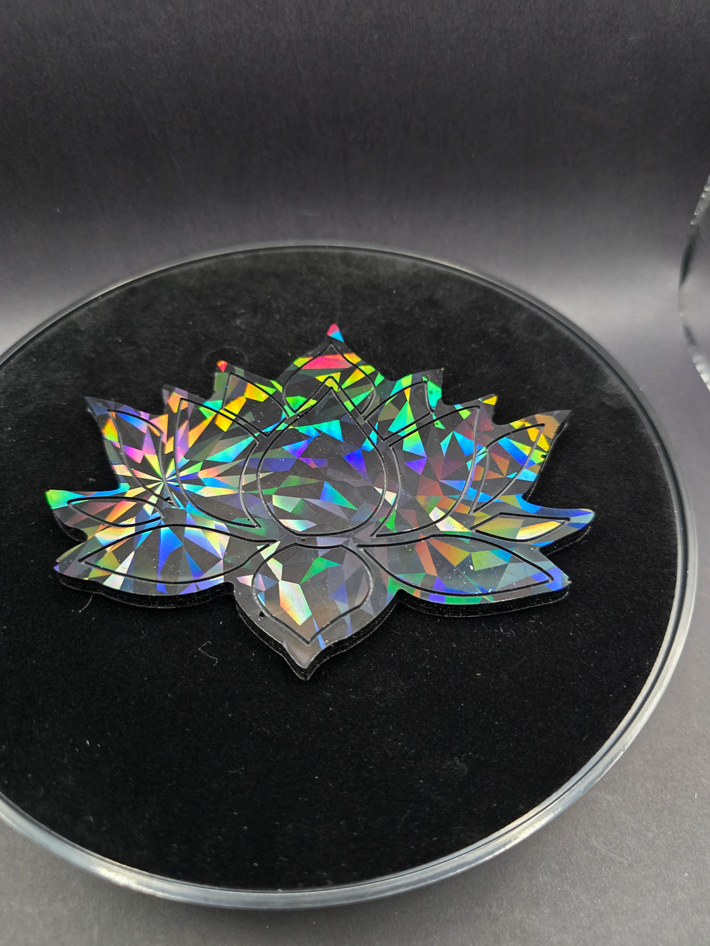 Resin Kaleidoscope Lotus in Opalescent