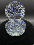 Resin Cross Motive Blue Stones
