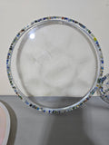 10in Diameter Serving Tray with Floating Stones