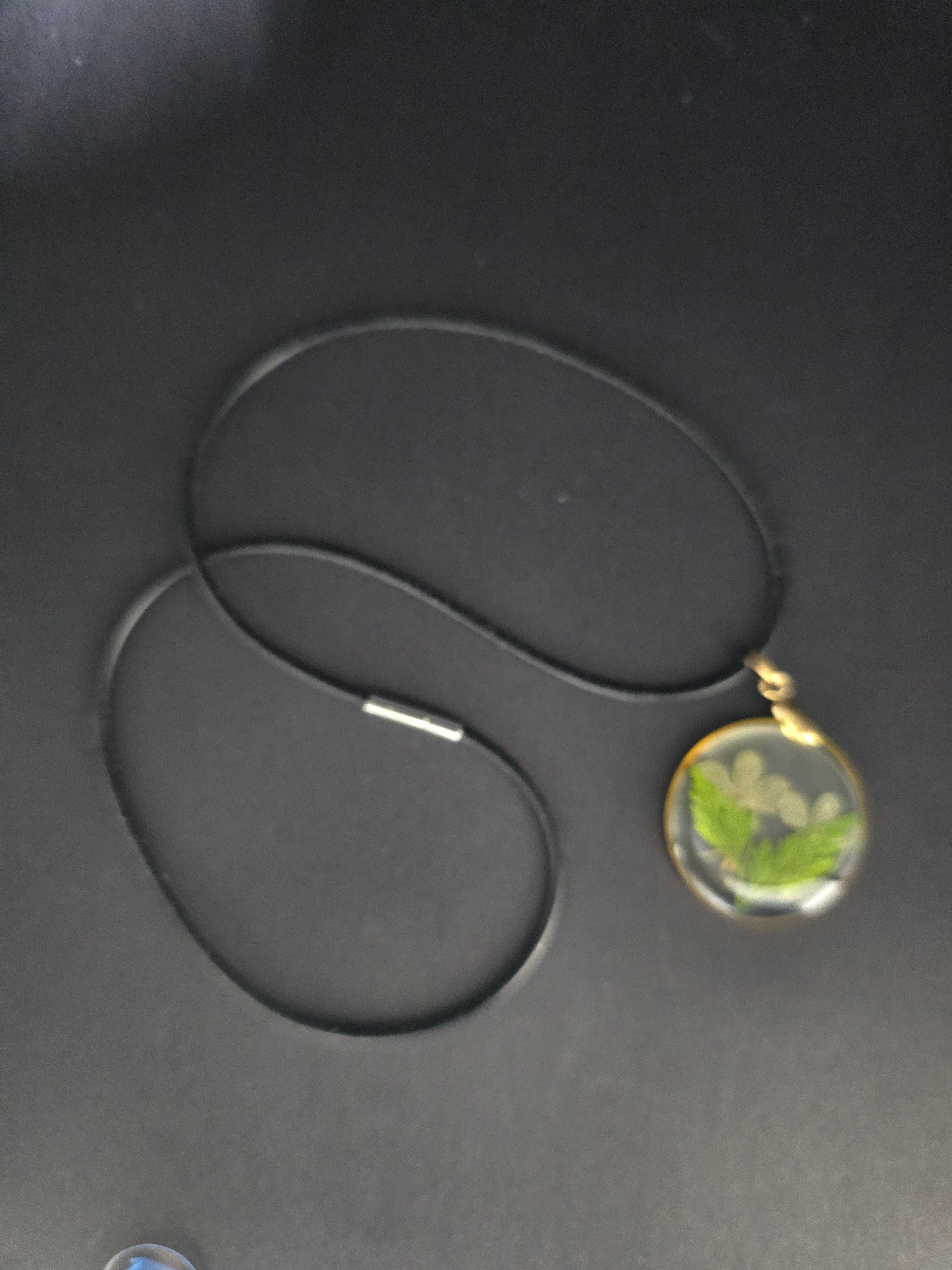 Resin Flower Necklace