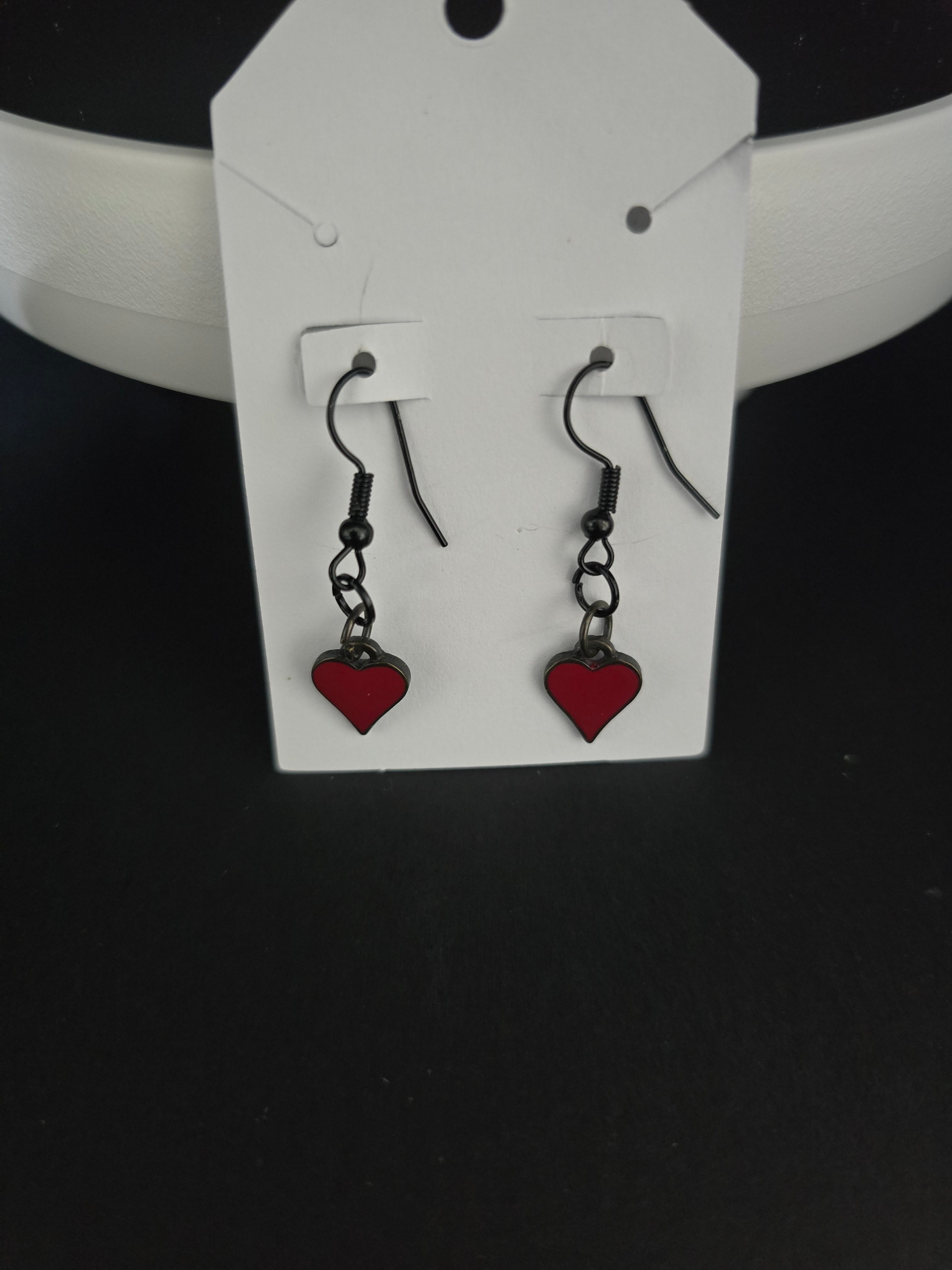 Earrings hearts