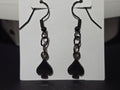 Earrings Spades Minimalist