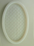 Oval 9 inch tray in Pearl