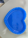 Heart Tray 7in in Ocean