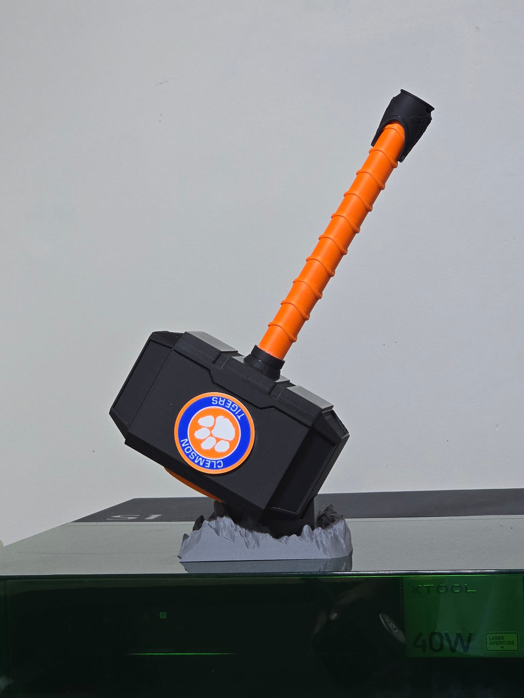 Clemson Tigers Hammer with Stand