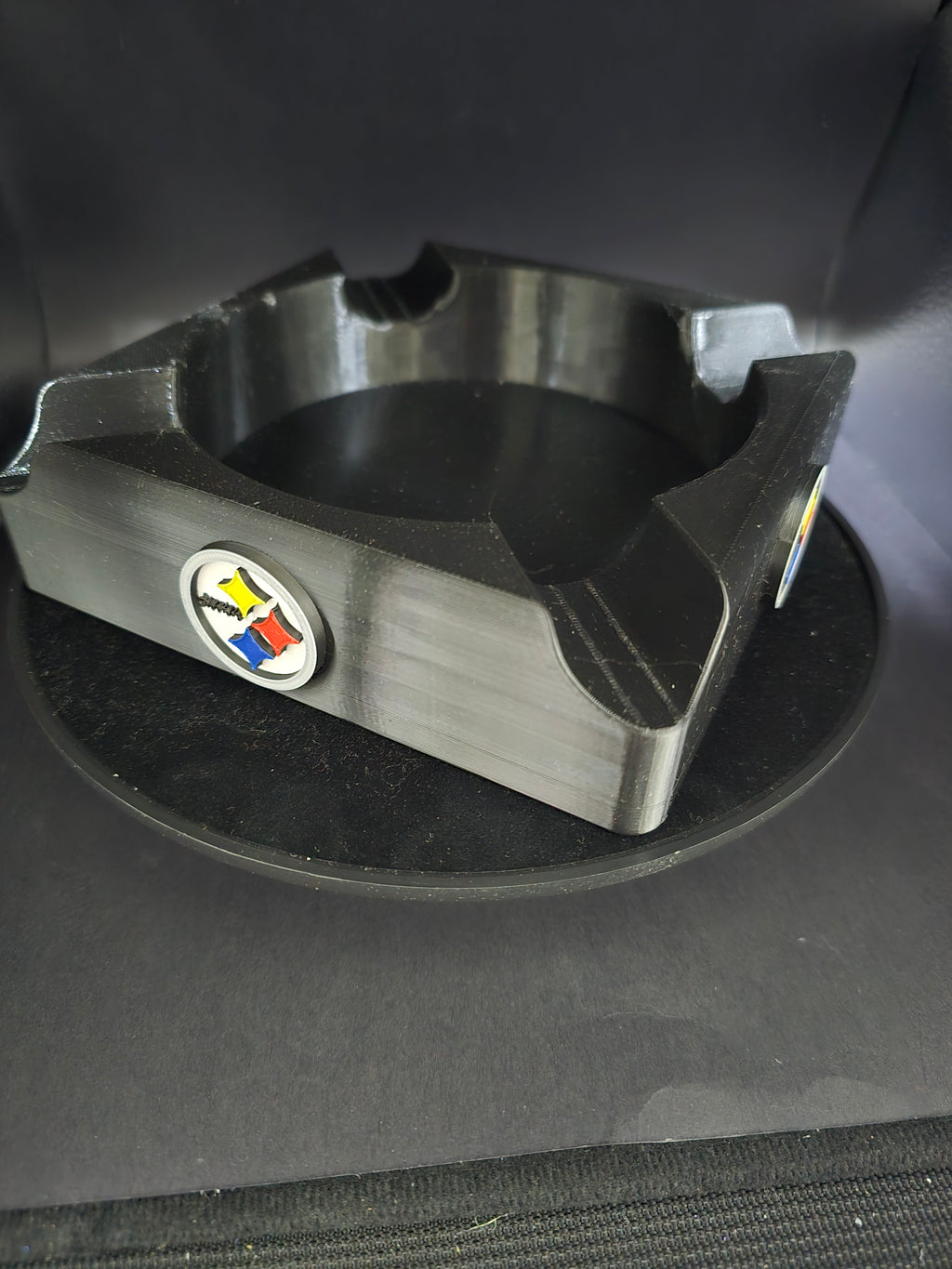 Cigar Ashtray with Sports Logo Steelers 6x6