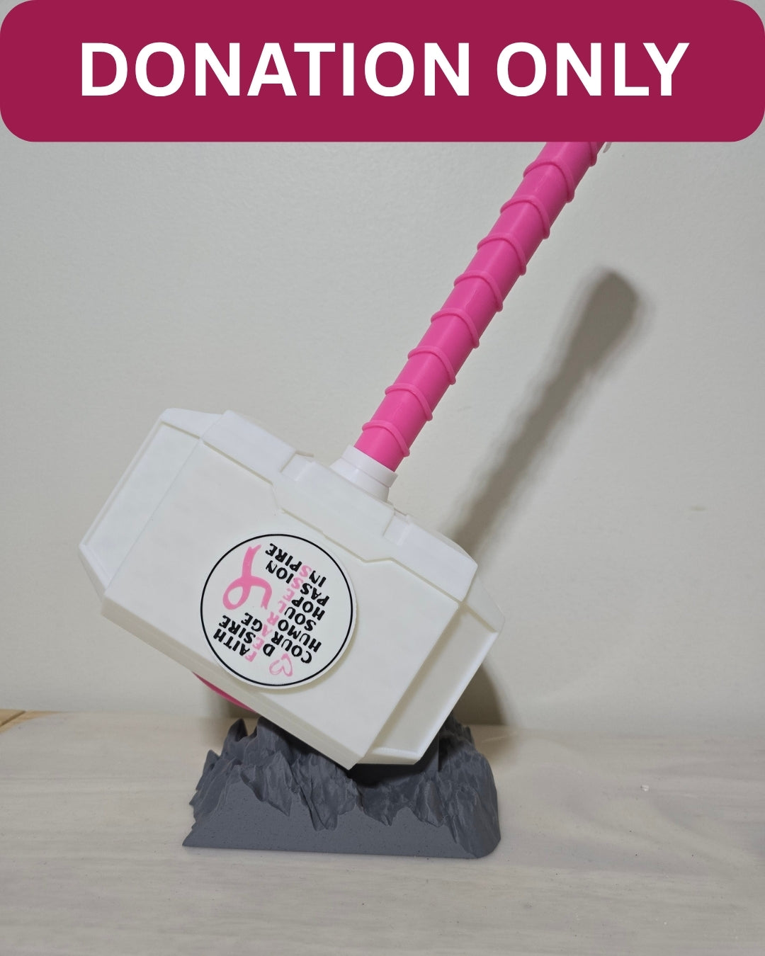 Sponsor a Breast Cancer Awareness Hammer | Donation Only