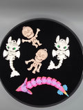 Kids Articulating Skeleton, Dragons And Flying Dragons - 2 for $5