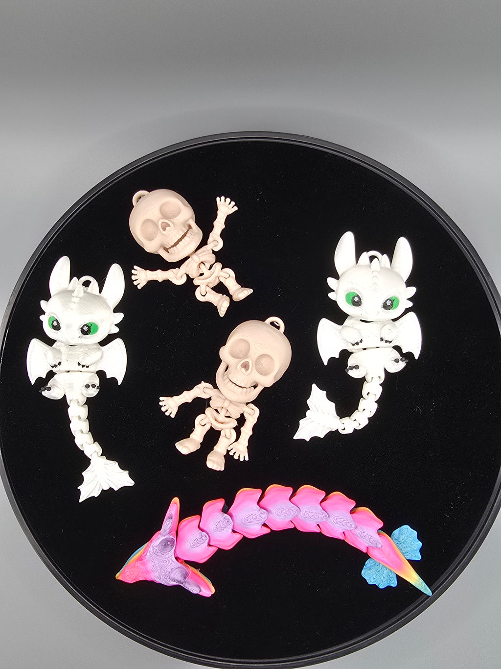 Kids Articulating Skeleton, Dragons And Flying Dragons