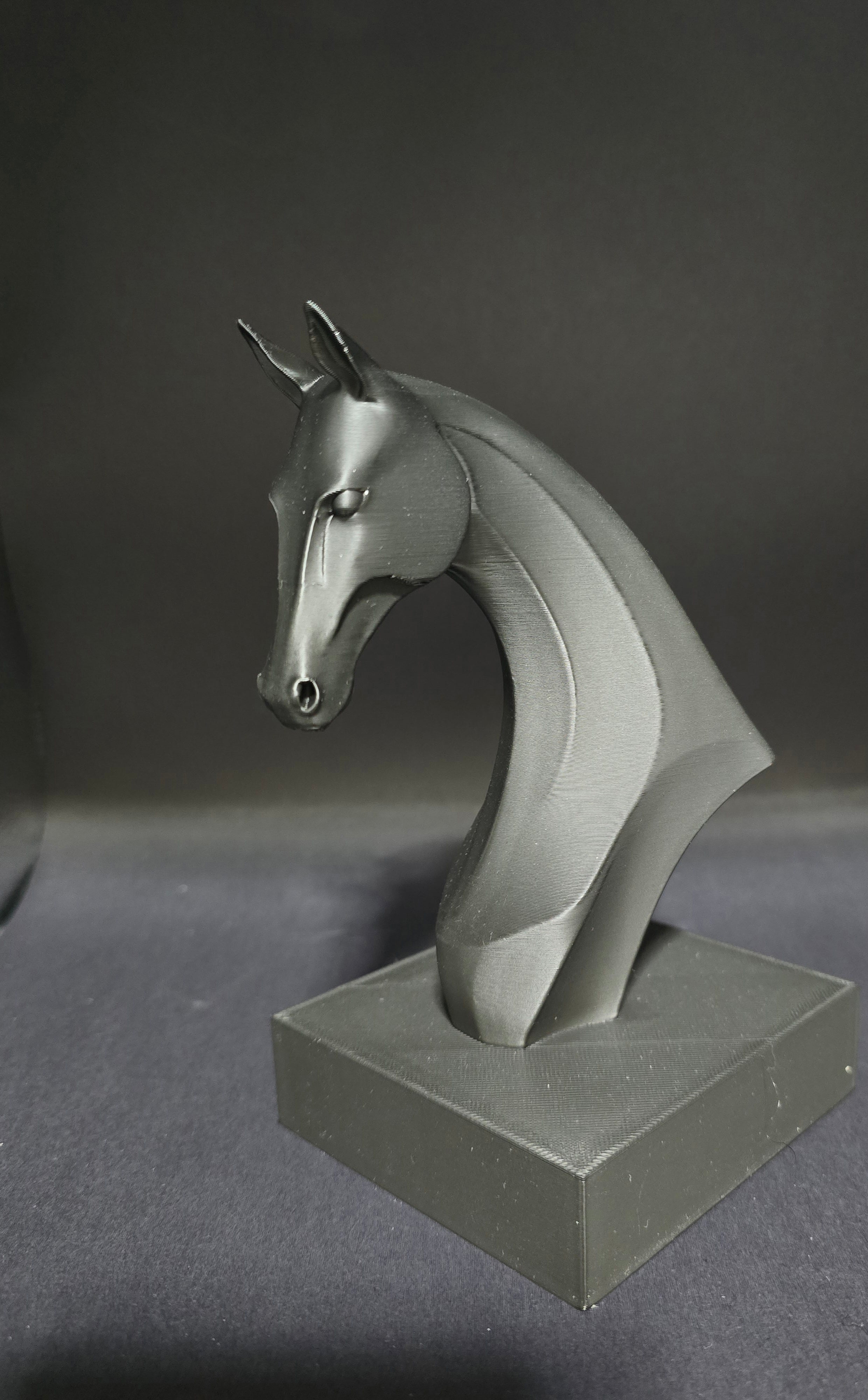 Black Horse Bust