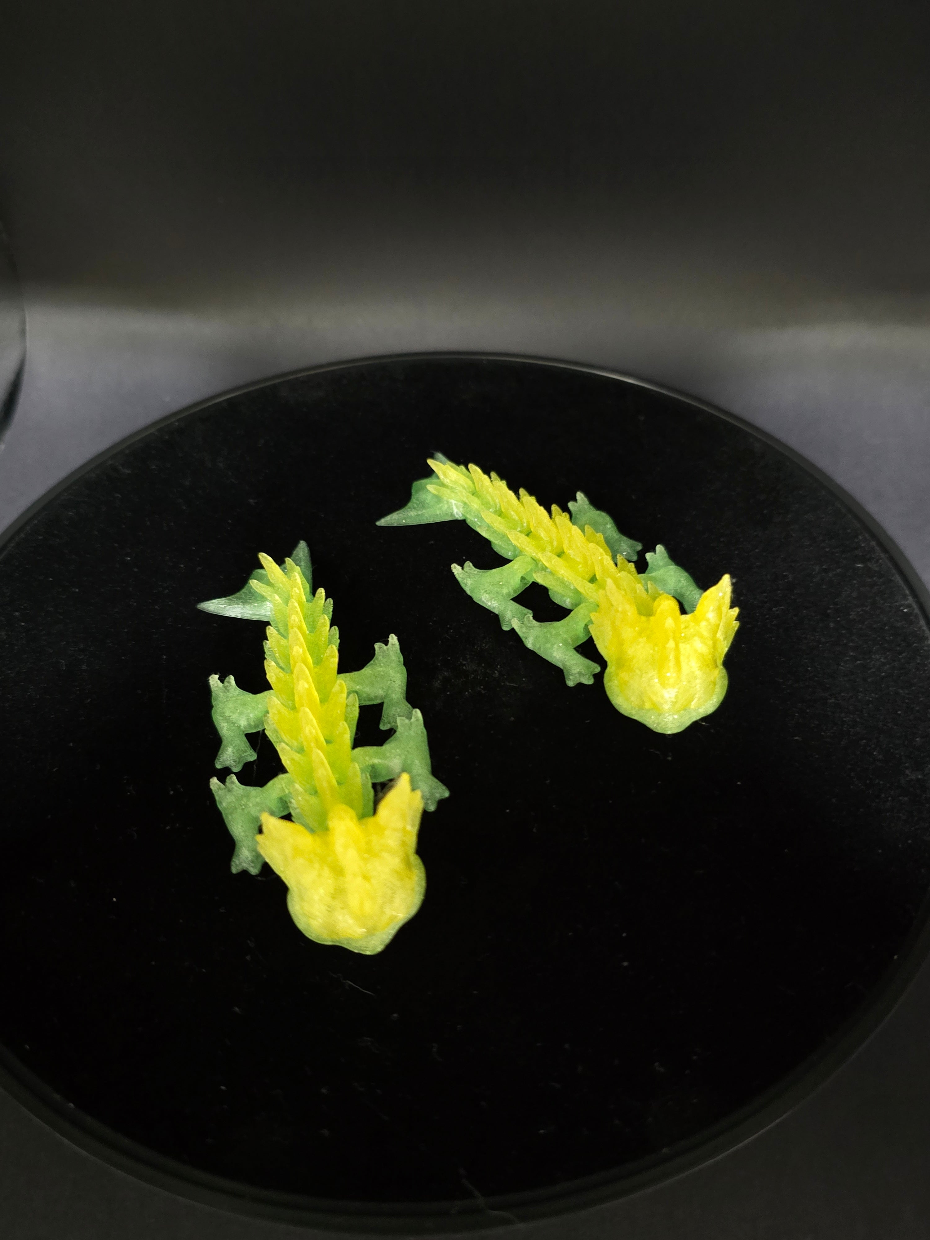 Green/Yellow Mini Dragon Articulating