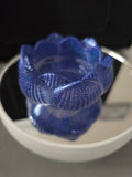 Resin Flower Motive Blue