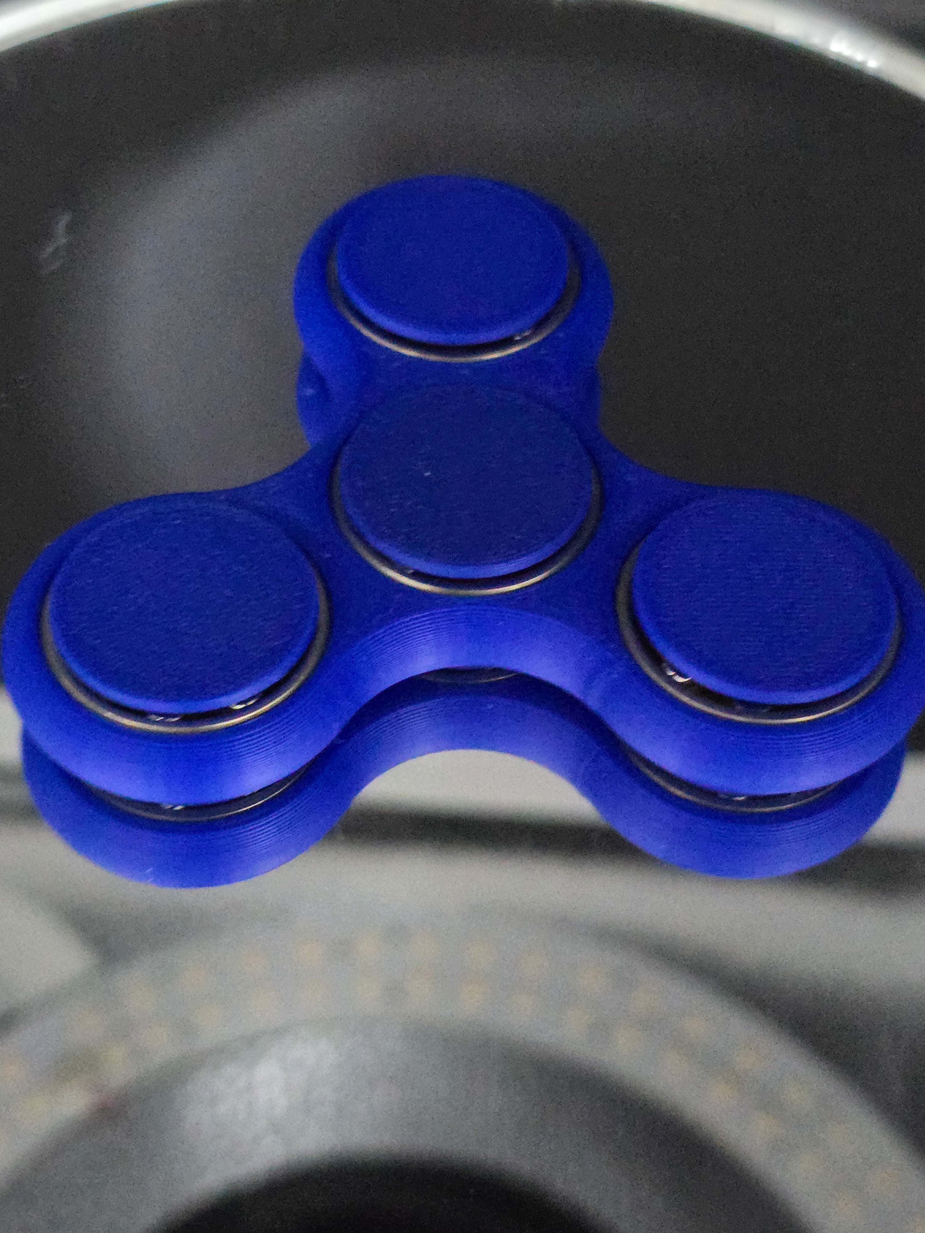 Fidget Spinner 3D Blue