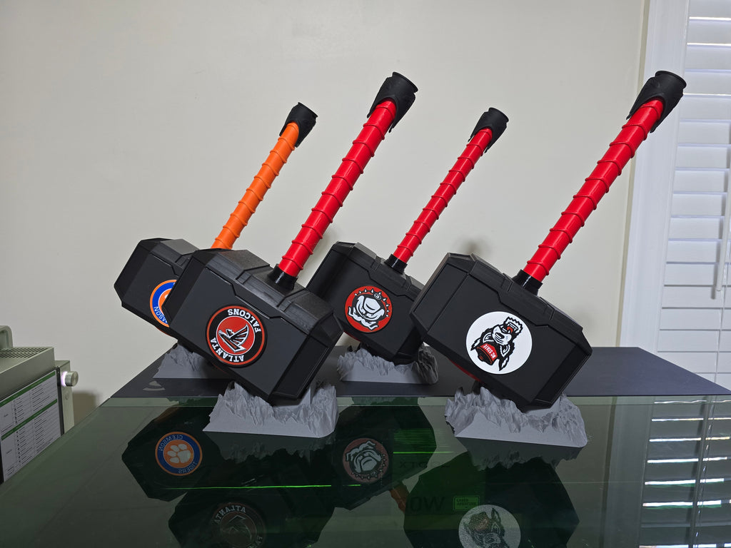 Clemson Tigers Hammer with Stand