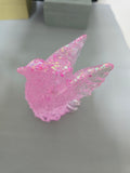 Pink Hummingbird in Resin