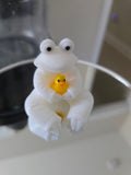 Cruise Towel Animal Frog Holding Duck Toy