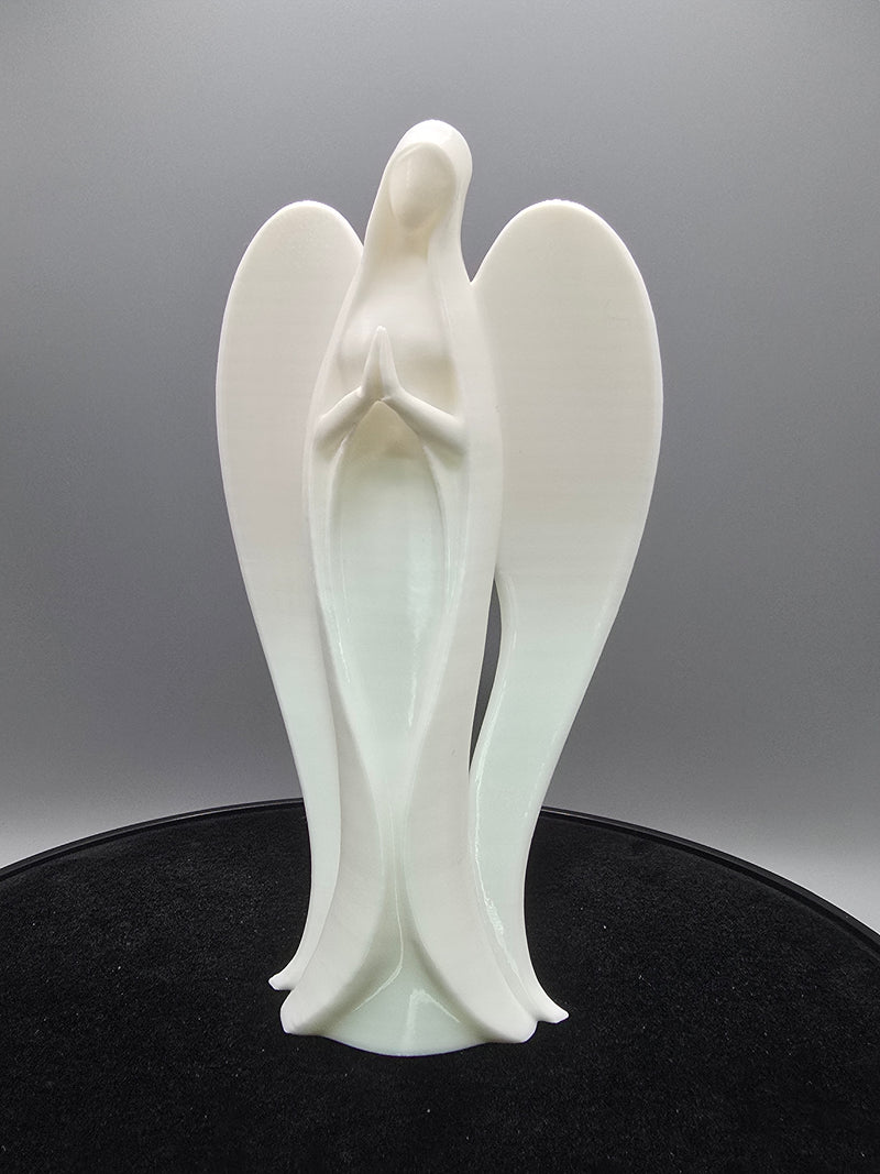 Angel Figurine In White