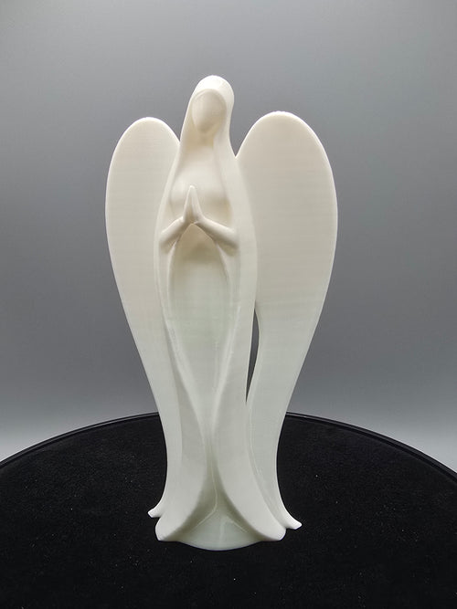 Angel Figurine In White