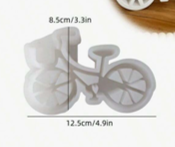Resin Bicycle with basket