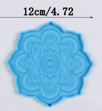 Colorful Resin Flower Disc