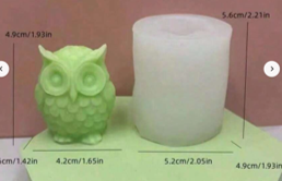 Mini Resin Owl figurine